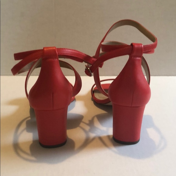 NIB Ann Taylor Connie leather block heel size 8 - Picture 5 of 8